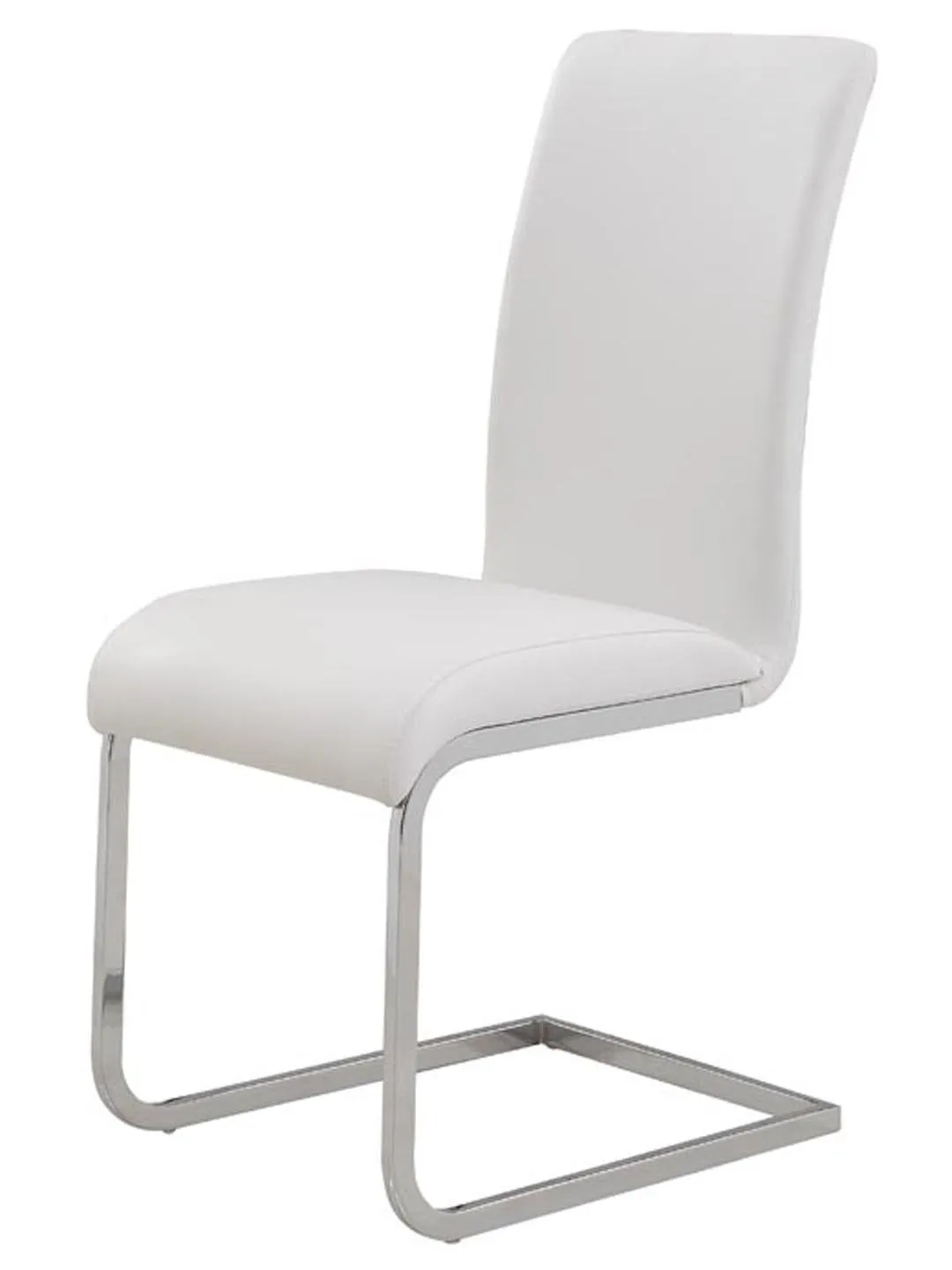Maxim Side Chair in White, 2pk