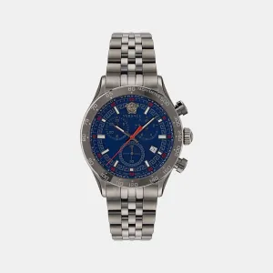 Men Blue Stainless Steel Chronograph Watch VE2U00722