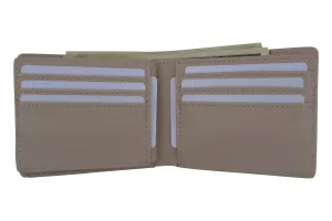 Mens Western Bifold Style Cross Praying Cowboy Ostrich Beige Wallet W041-27-OSTRICH-BG (C)