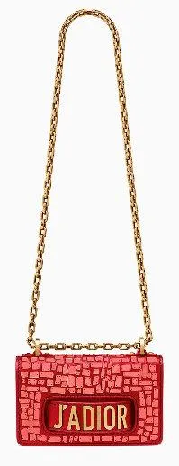 Mini J'adior Flap Bag - Black, Blue, Yellow, Red, Pink