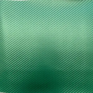 Mint Green Carbon Fiber Marine Vinyl Fabric