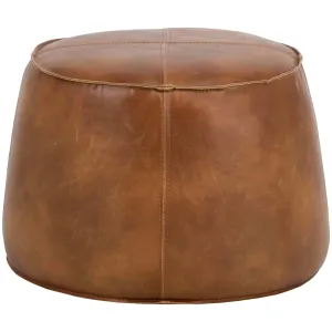 Mitchell Ottoman, Tobacco Tan