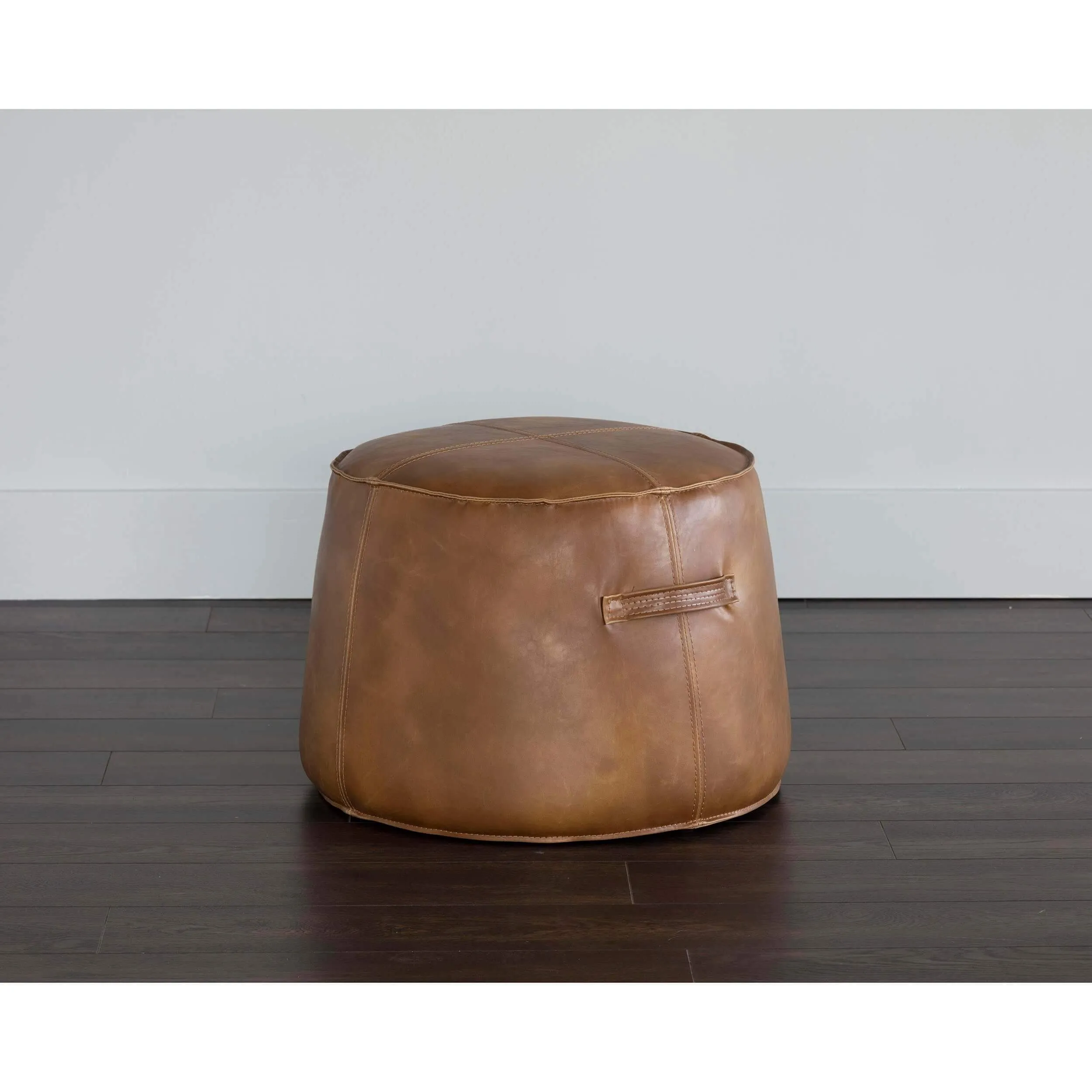 Mitchell Ottoman, Tobacco Tan