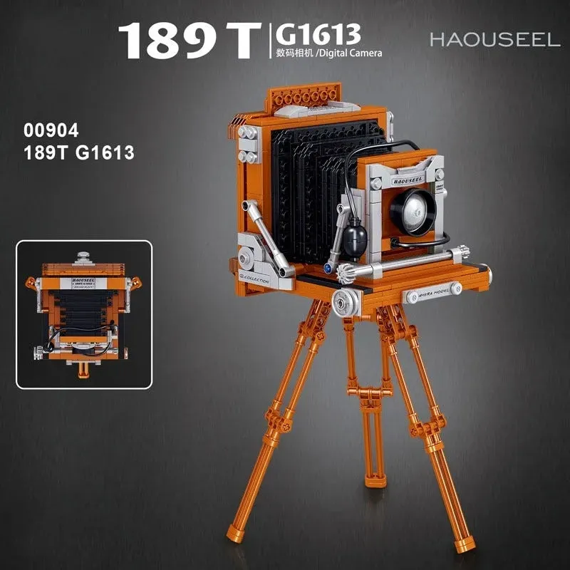 MOC Ideas Vintage Digital Camera MINI Bricks Toys