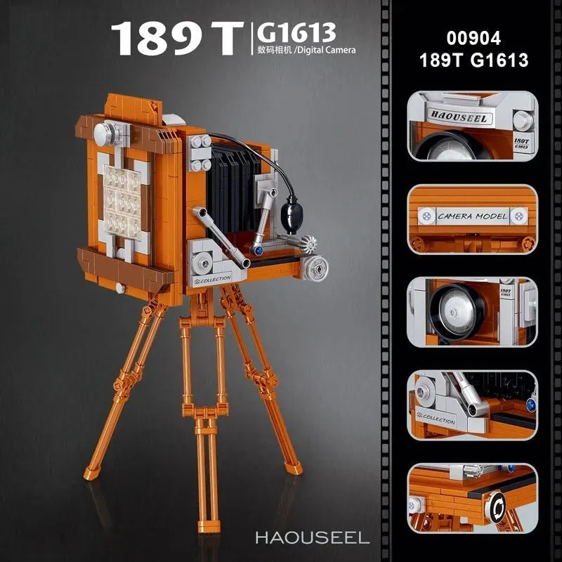 MOC Ideas Vintage Digital Camera MINI Bricks Toys