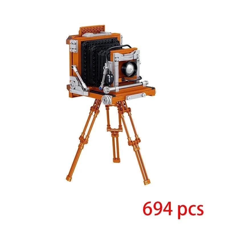 MOC Ideas Vintage Digital Camera MINI Bricks Toys
