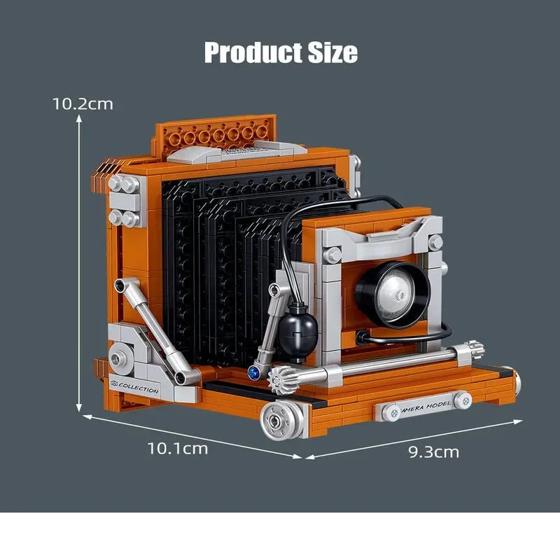 MOC Ideas Vintage Digital Camera MINI Bricks Toys