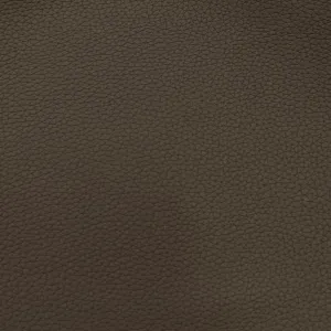 Mocha Brown Pebble Grain Textured Faux Leather Vinyl Fabric