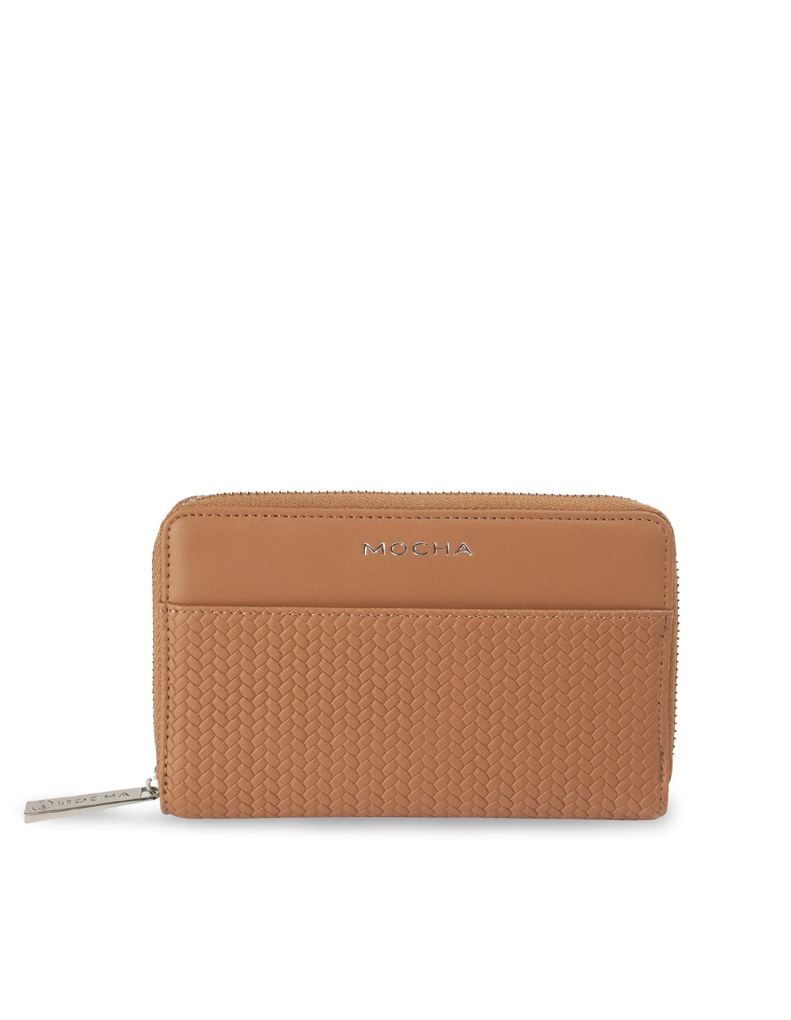 Mocha Tessa Long Wallet- Tan