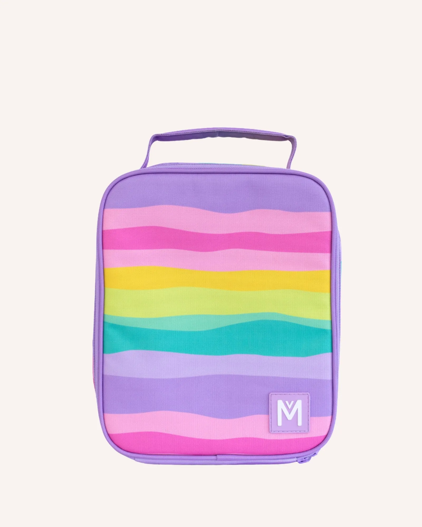 MontiiCo Large Lunch Bag and Bottle Set - Sorbet Sunset