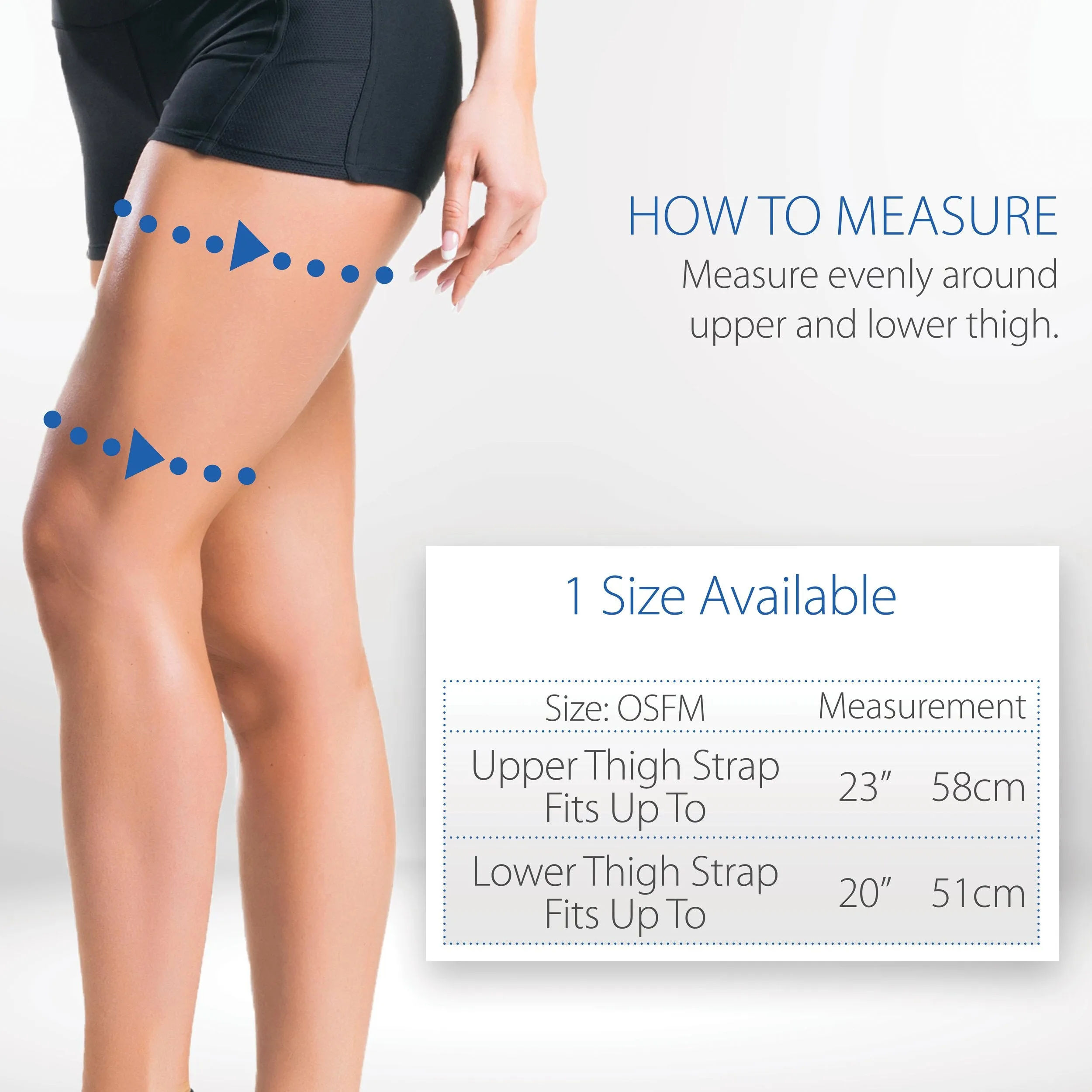 NelMed Thigh Urinary Bag Support