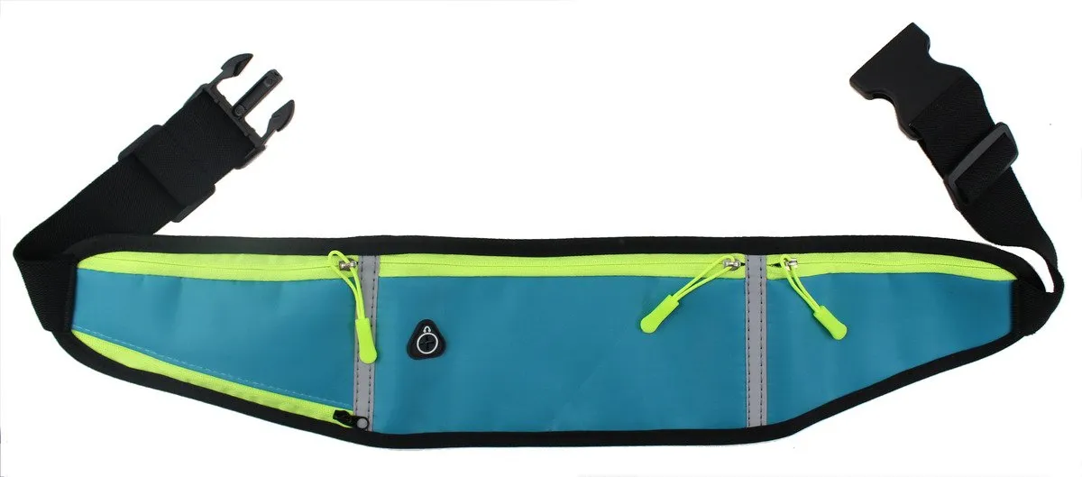 Neon Waist Bag with Water Bottle Pocket