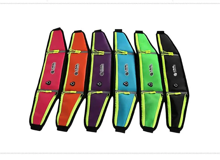 Neon Waist Bag with Water Bottle Pocket