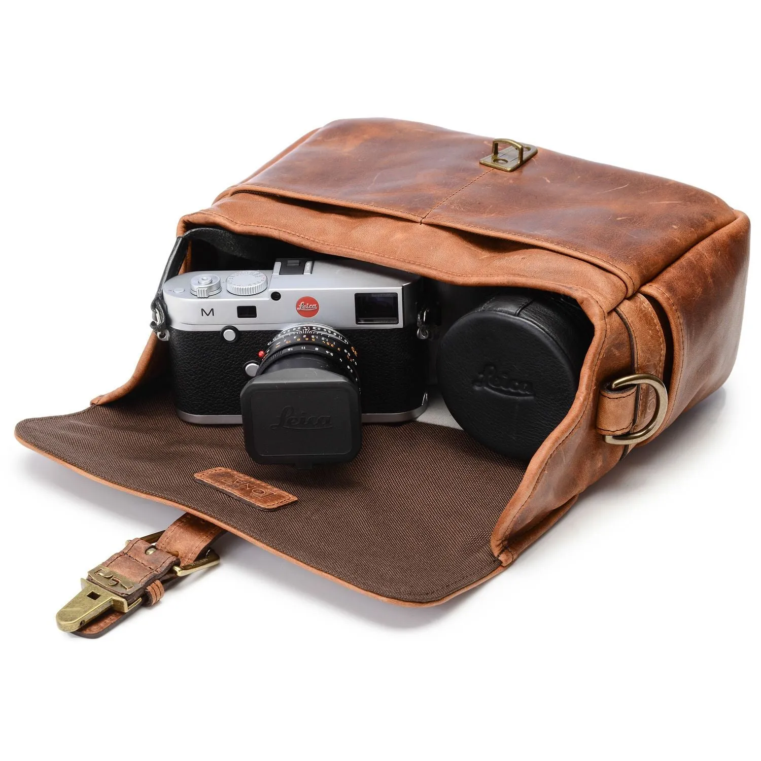 ONA Bowery Camera Bag (Leather, Antique  Cognac)