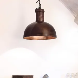 Outlet Soll Brown pendant light