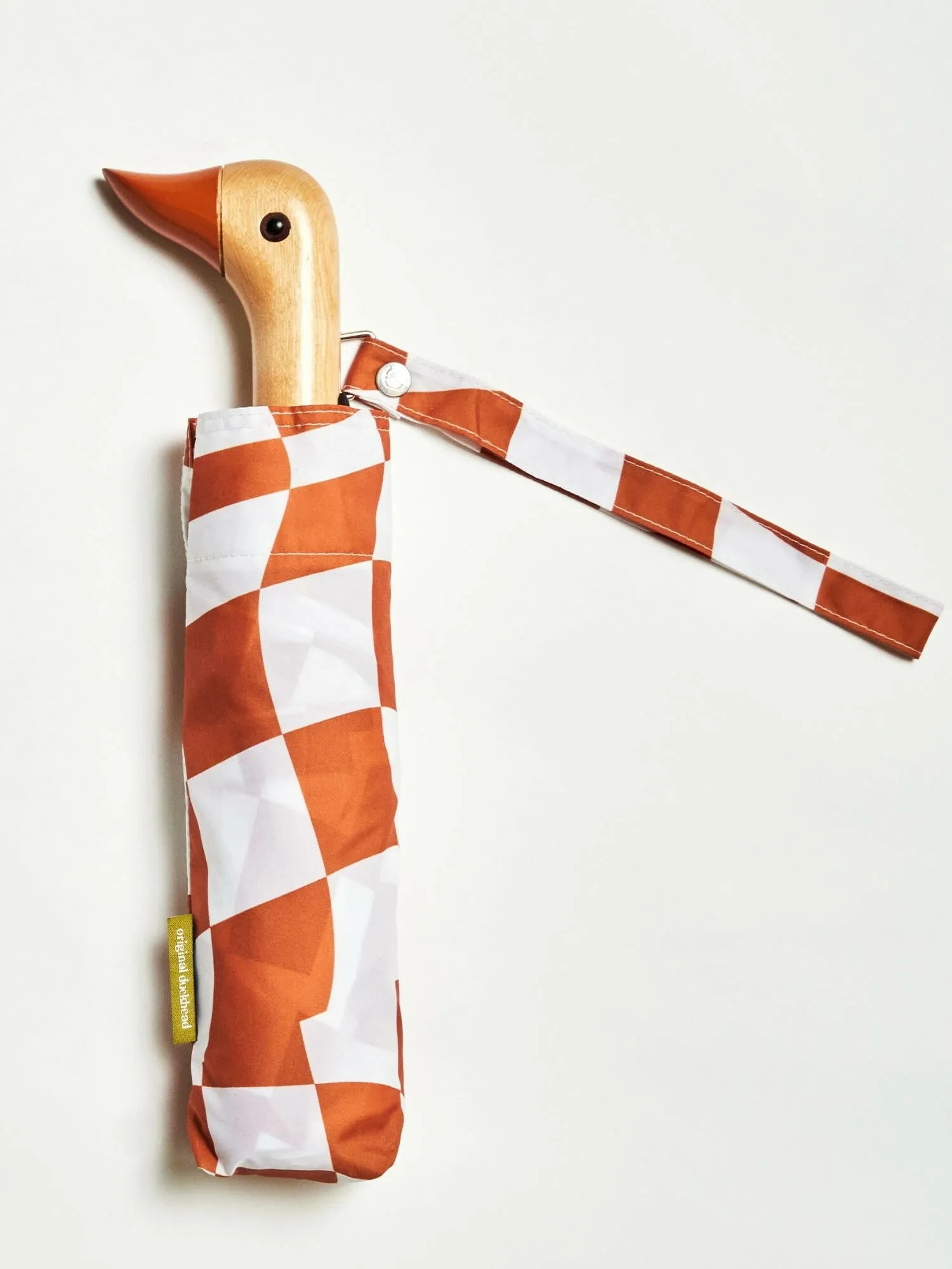 Peanut Butter Eco-Friendly Compact Duck Umbrella