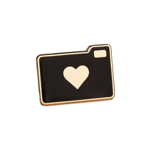 Photogenic Supply Co. Enamel Pin - Photo Love (Gold)