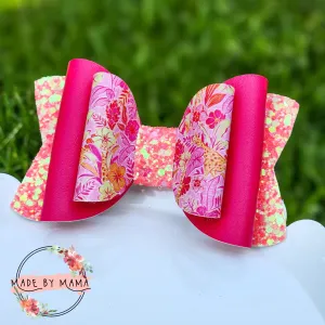 Pink Summer Bow