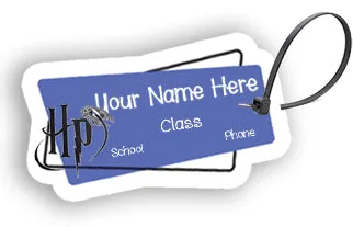 ""Harry Potter" school labels packs