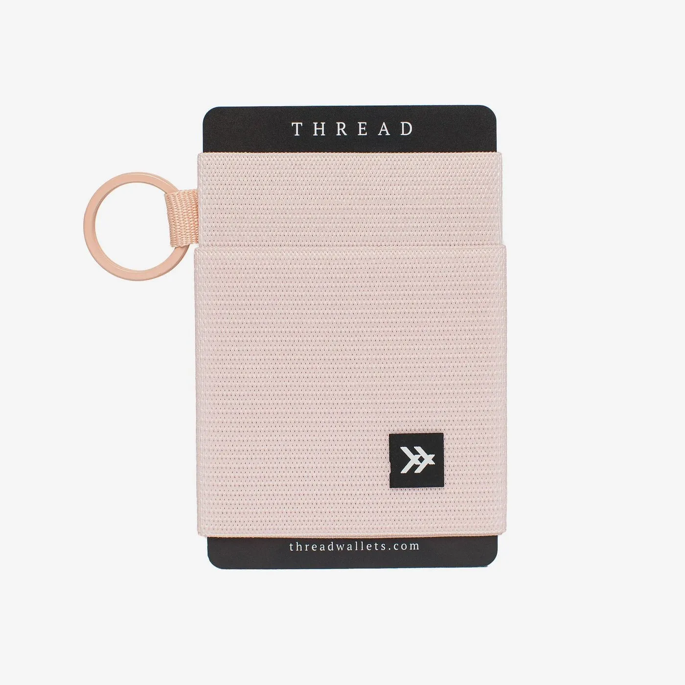 "Rose Dust" Thread Elastic Wallet