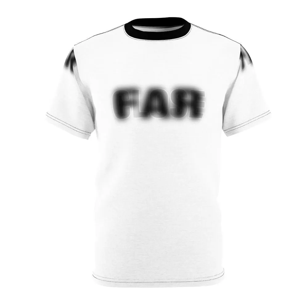 "Striking Optical Illusion T-Shirt: Close and Far Design"