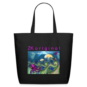 "Underwater World" Collection - Eco-Friendly Cotton Tote