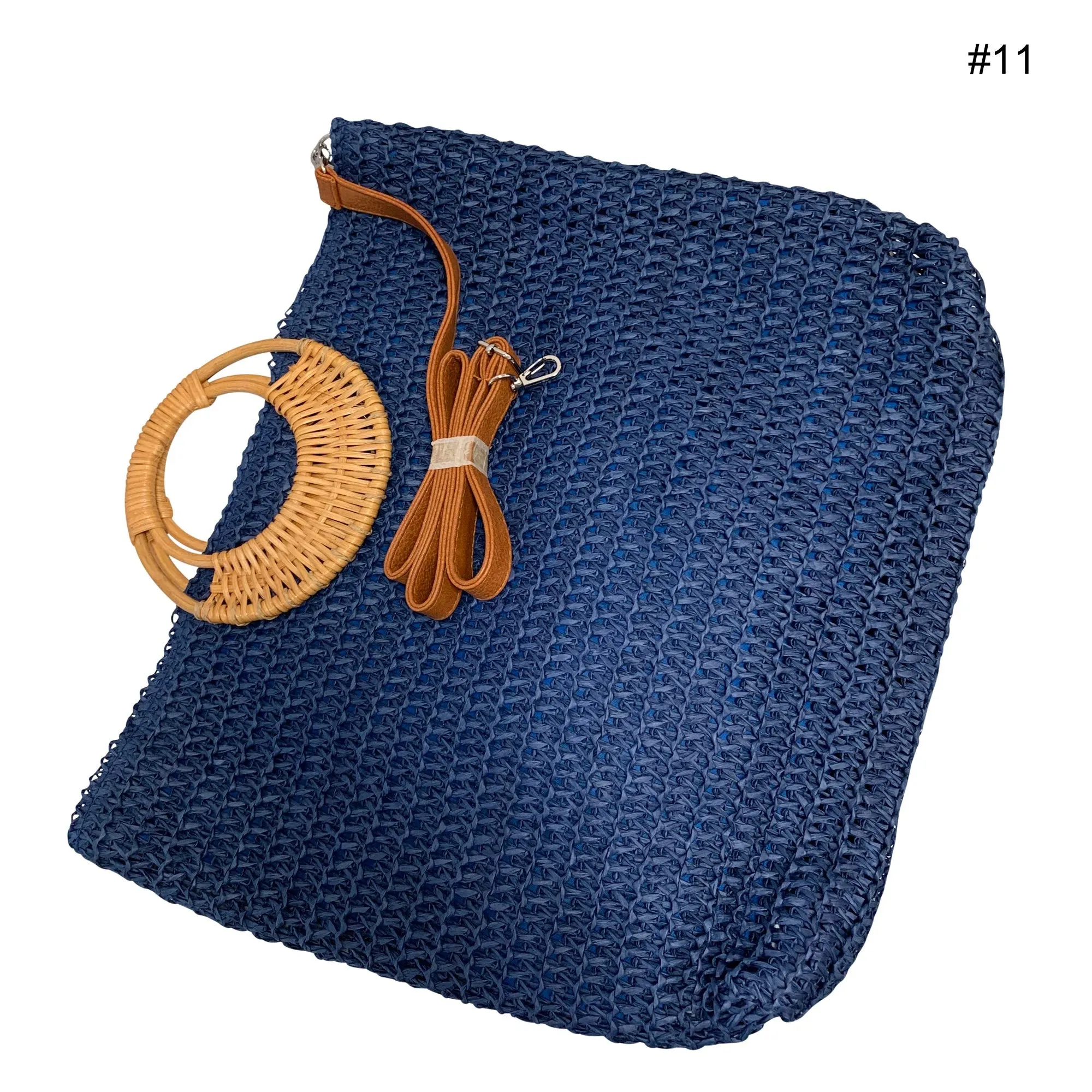 Rattan Bag Straw Boho Bag Handwoven Bali Tote Bag Shoulder Eco Friendly Bag