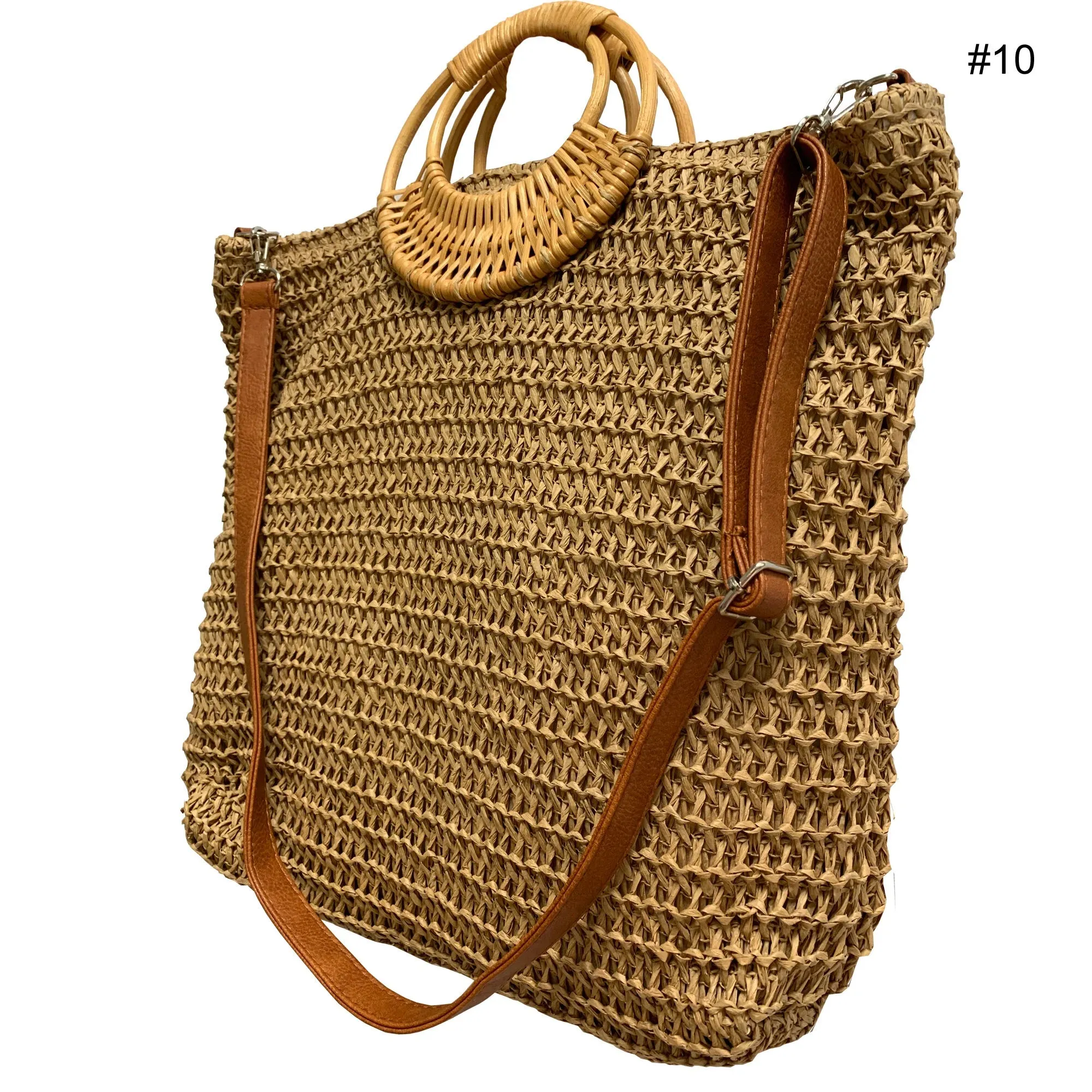 Rattan Bag Straw Boho Bag Handwoven Bali Tote Bag Shoulder Eco Friendly Bag