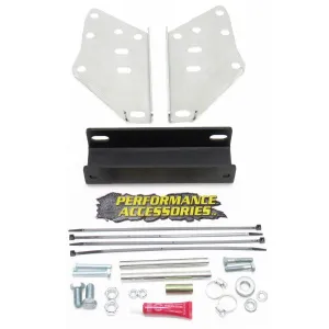 REAR BUMPER RAISING BRACKETS 05-15 3 INCH TOYOTA TACOMA W/OEM HITCH BUMPER 2WD/4WD PERFORMANCE ACCESSORIES- PT# PA5903 (E4)