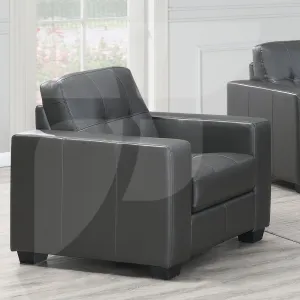 Rose Faux Leather Chair