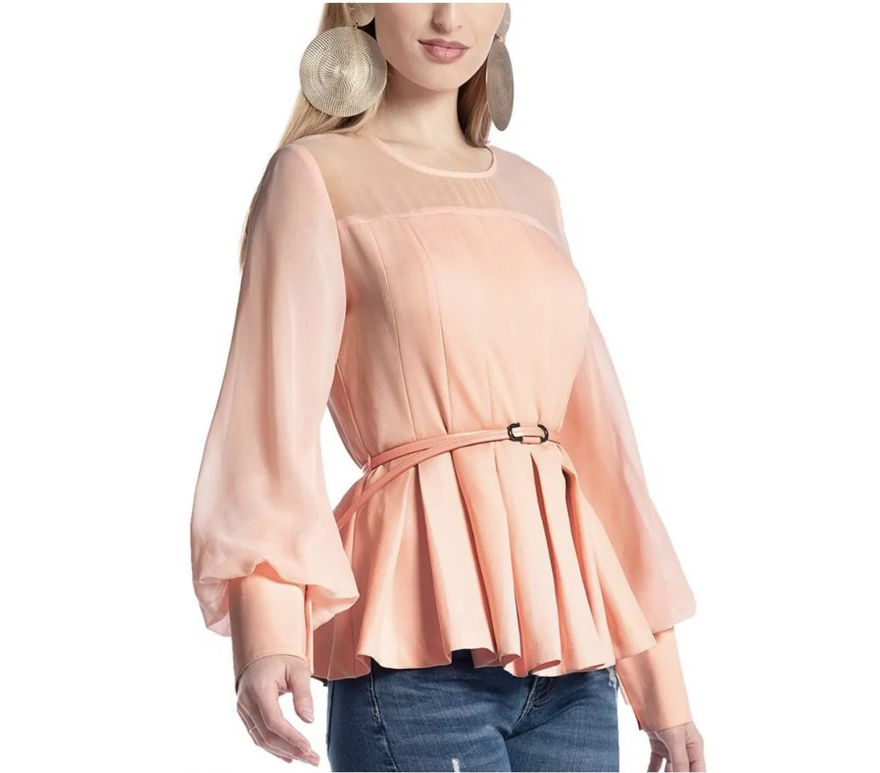 Samantha Peplum Blouse