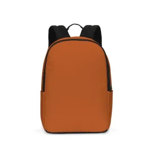 Shaded Orange Waterproof Backpack | C0M75Y100K30