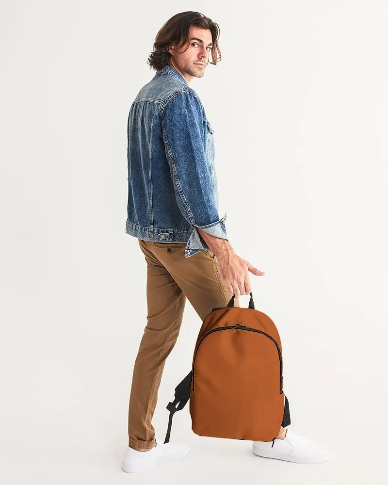 Shaded Orange Waterproof Backpack | C0M75Y100K30