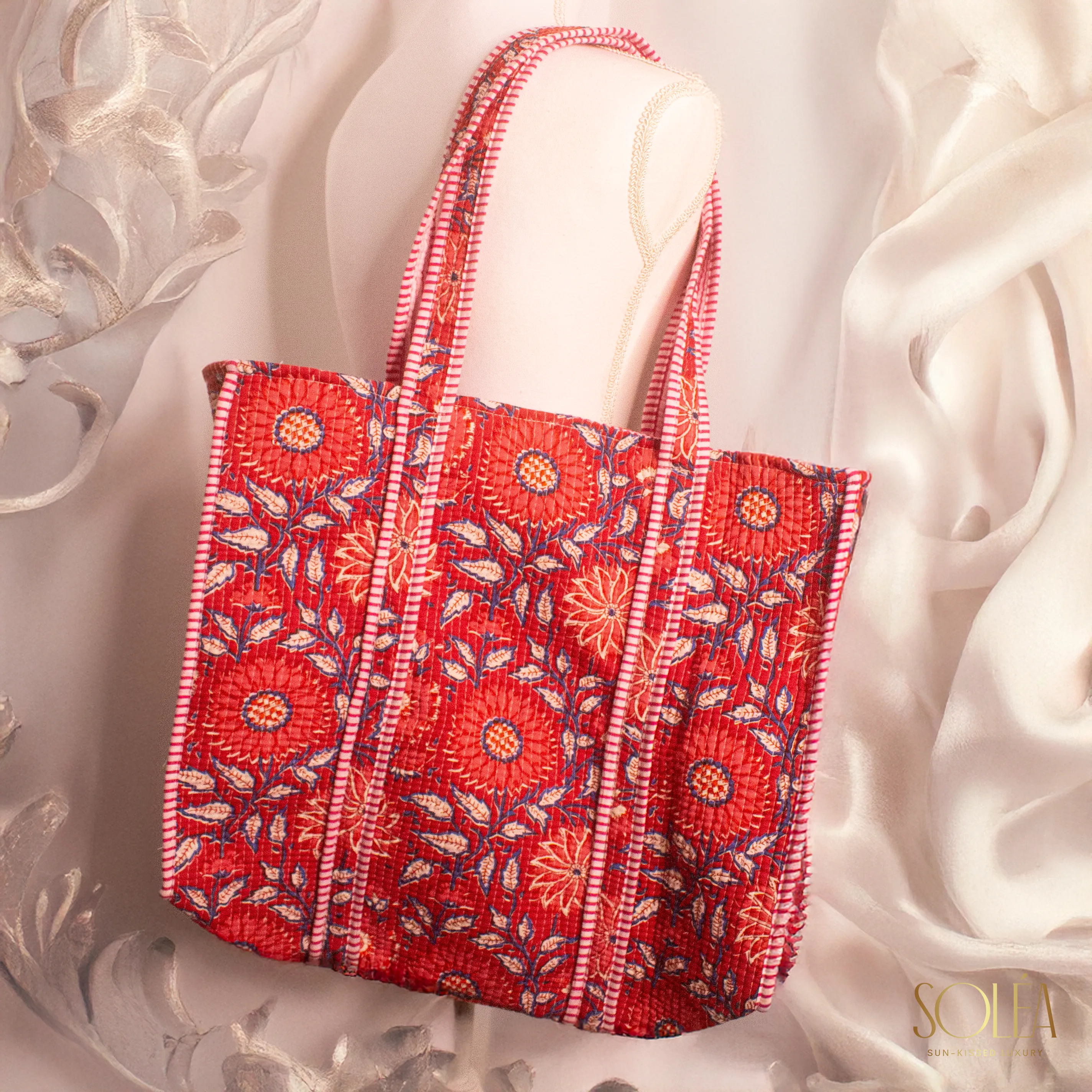 Soléa Cotton Amapola Tote