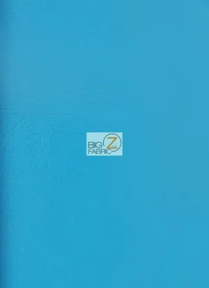 Solid Soft Faux Fake Leather Vinyl Fabric / Turquoise / By The Roll - 30 Yards