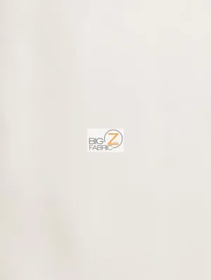 Solid Soft Faux Fake Leather Vinyl Fabric / White / By The Roll - 30 Yards