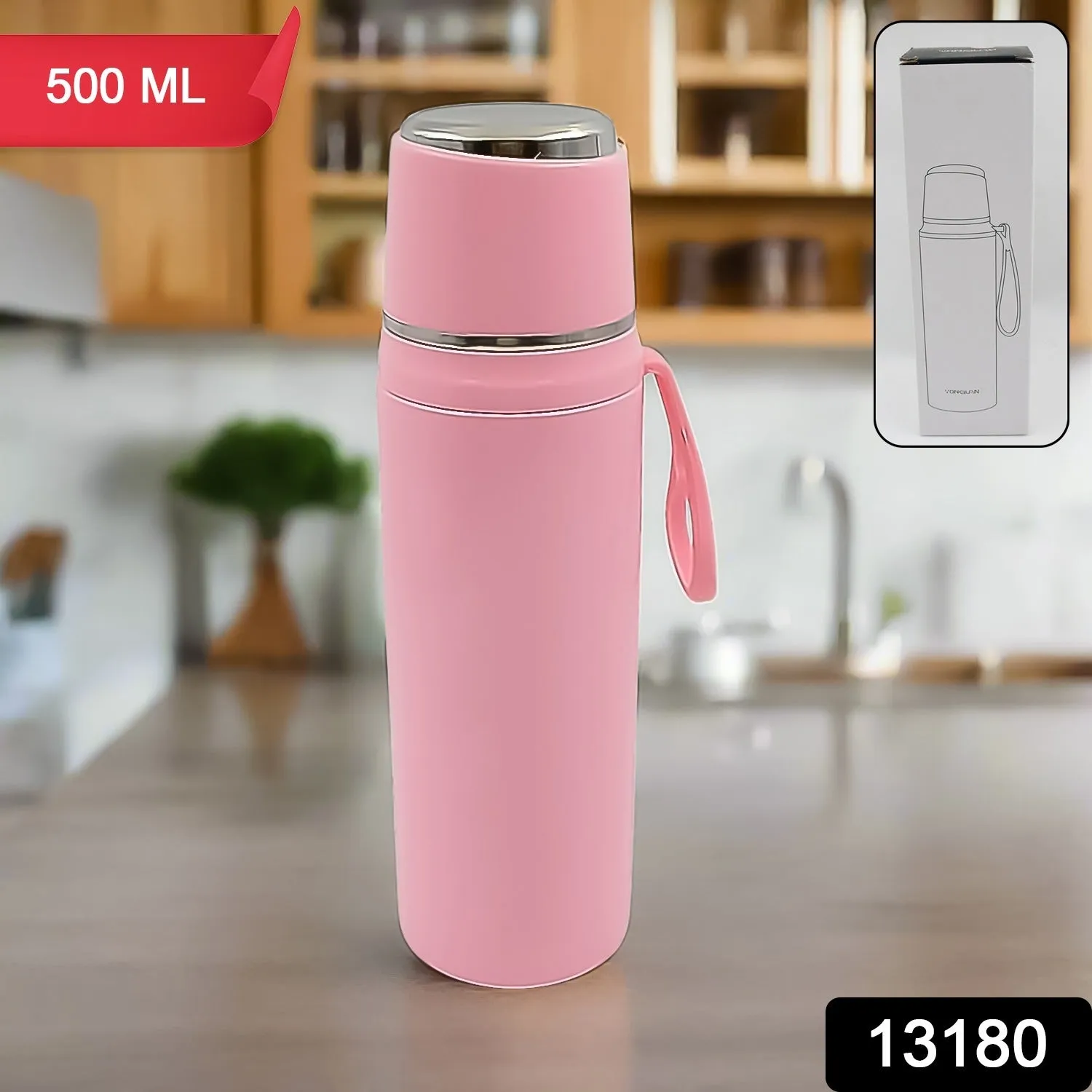 Stainless Steel Water Bottle (500 ML)