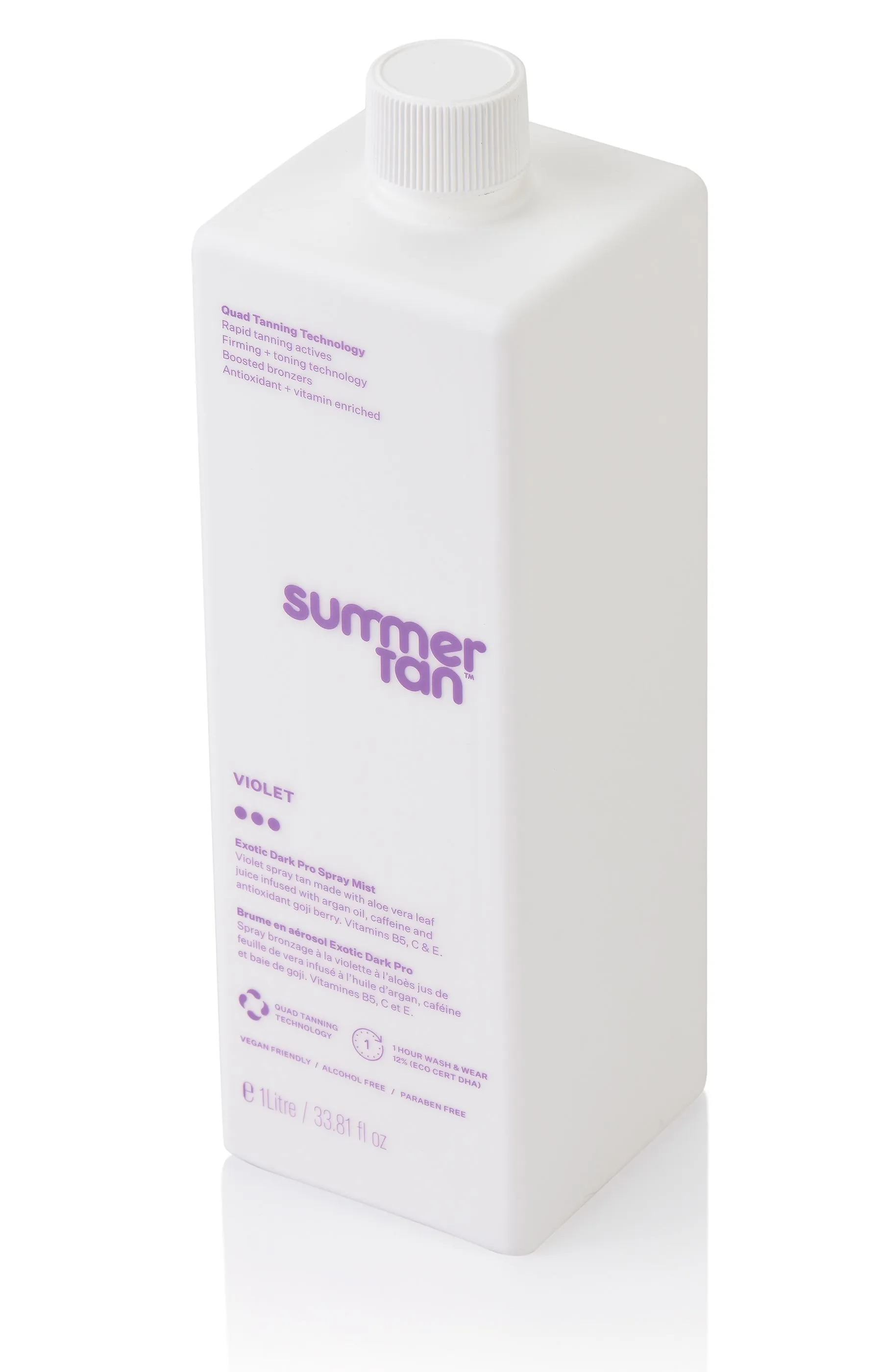 Summer Tan™ Professional / Violet Exotic 12% Spray Mist / Dark 1 Litre