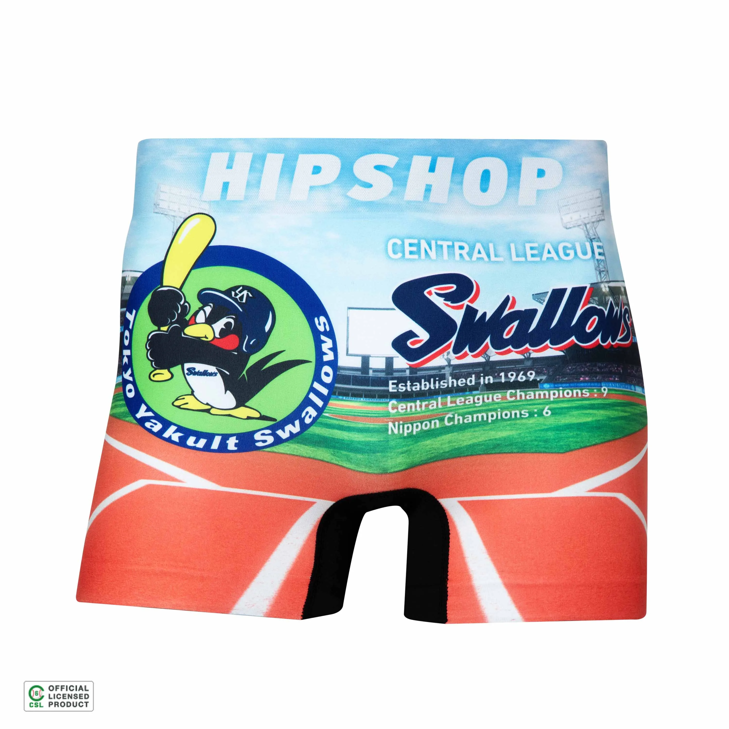 ＜セ・リーグ＞SWALLOWS/東京ヤクルトスワローズ(実写版) アンダーパンツ メンズ ポリエステルタイプ