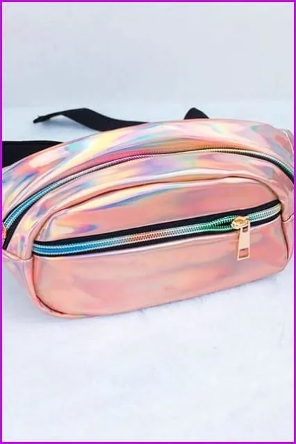 Sweet Hologram Fanny Pack Waist Bag