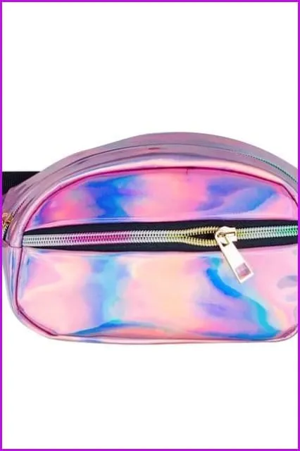 Sweet Hologram Fanny Pack Waist Bag