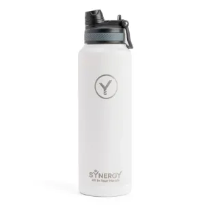Synergy 40oz Stainless Steel Water Bottle Durable & Leak-Proof Design | Kinetic Racquet Sports