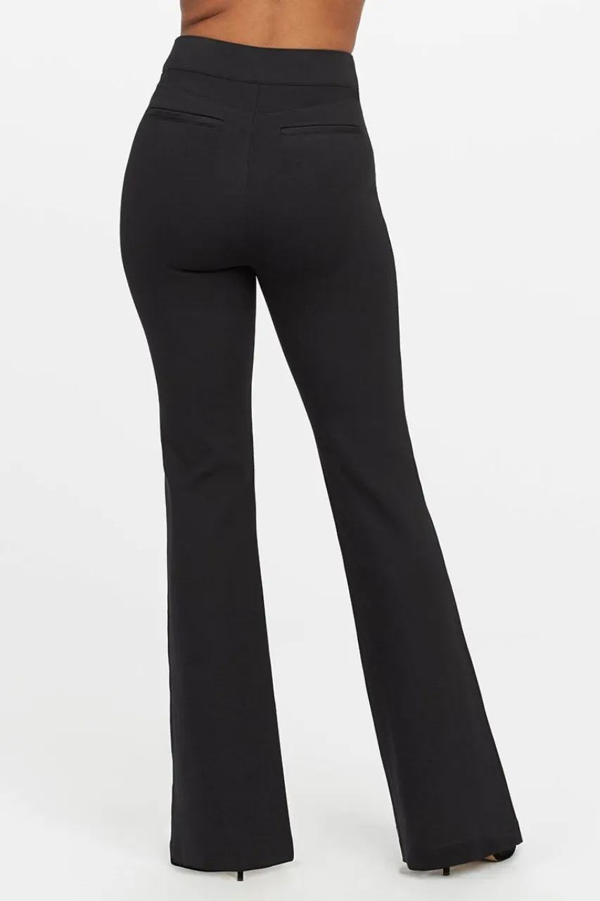 The Perfect Pant, Hi-Rise Flare - Classic Black