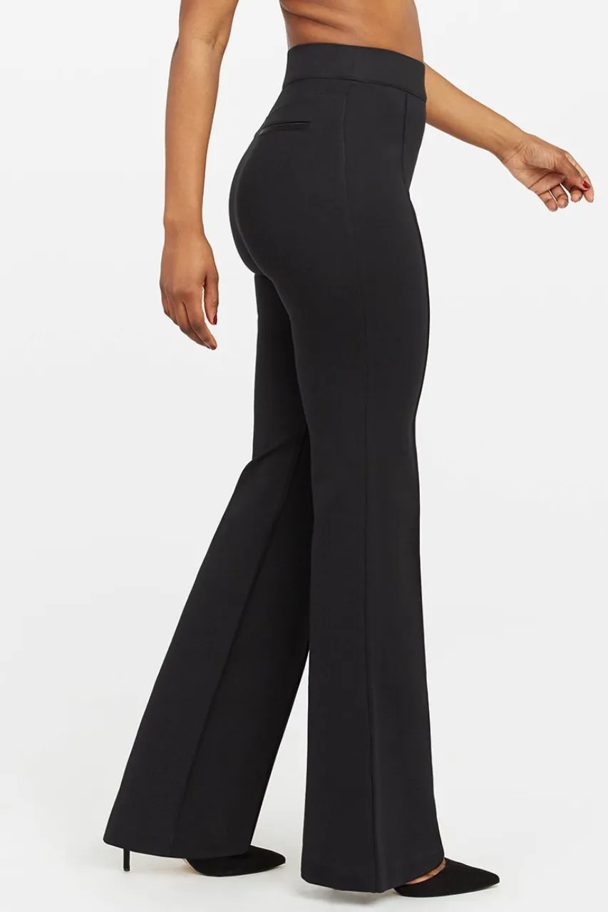 The Perfect Pant, Hi-Rise Flare - Classic Black