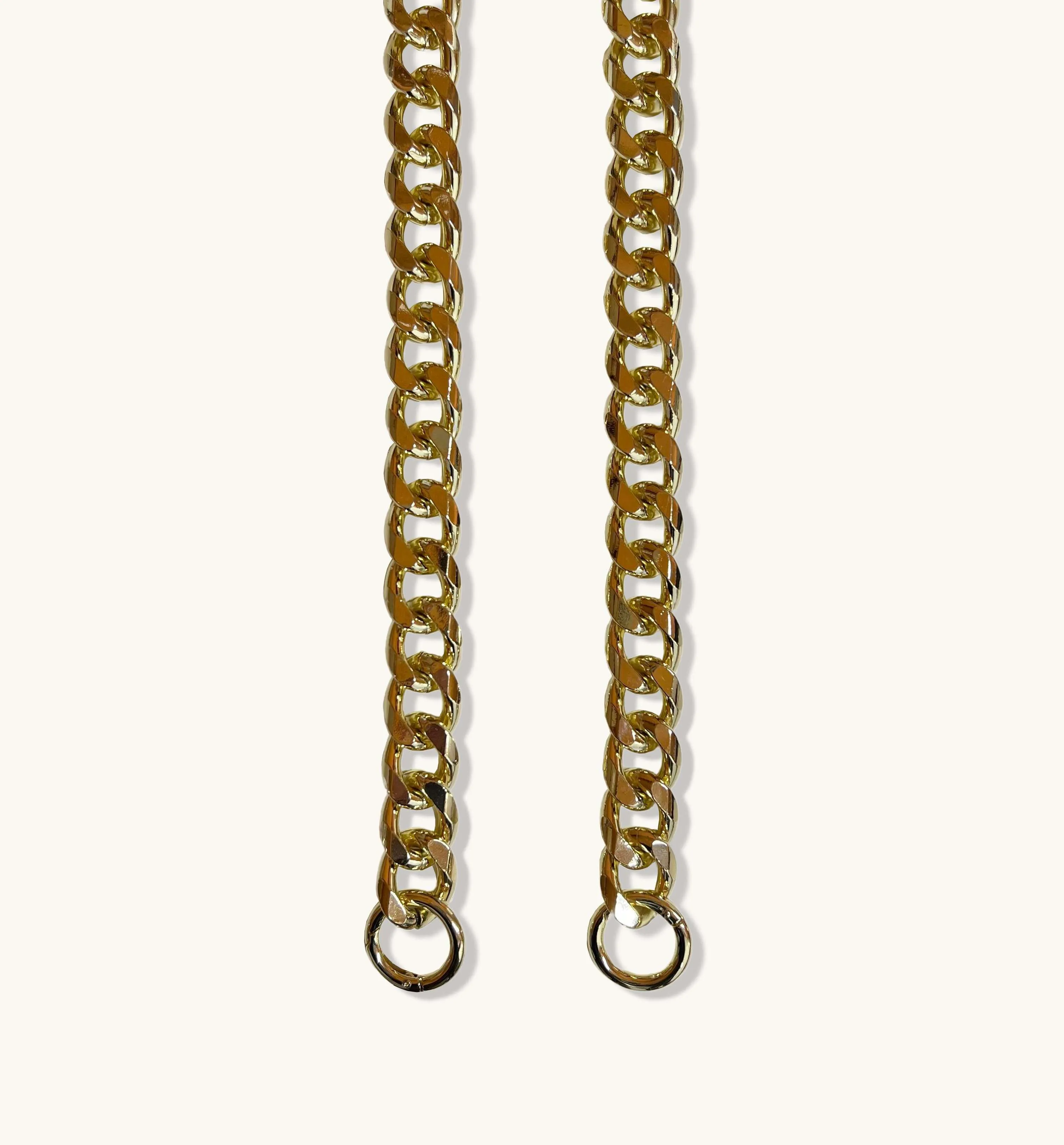 The Tassel Dark Grey Leather Crossbody Bag With Gold Chain Strap