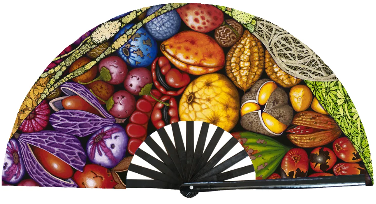 Tropical Seeds by David Stacey Fan-1 Large