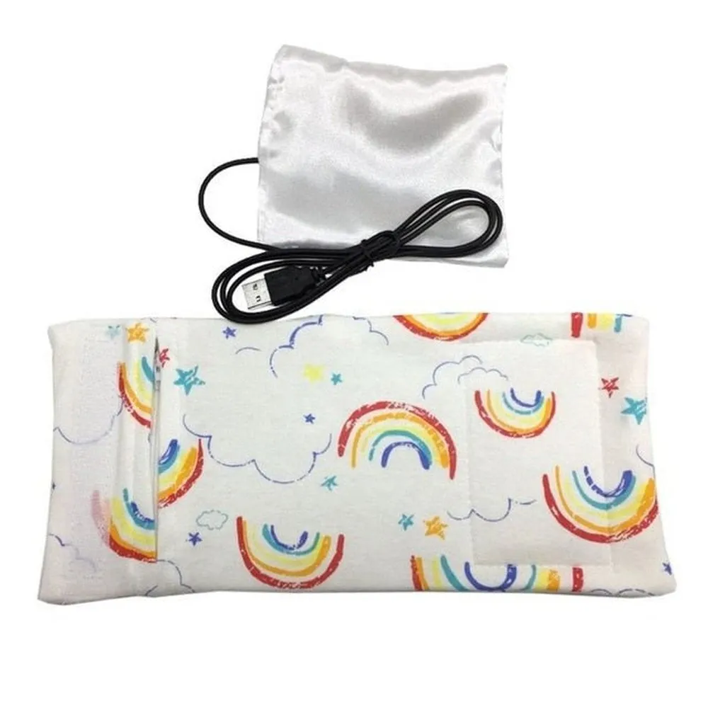 USB Milk Warmer Travel Stroller Insulated Bag Baby Nursing Bottle Heater