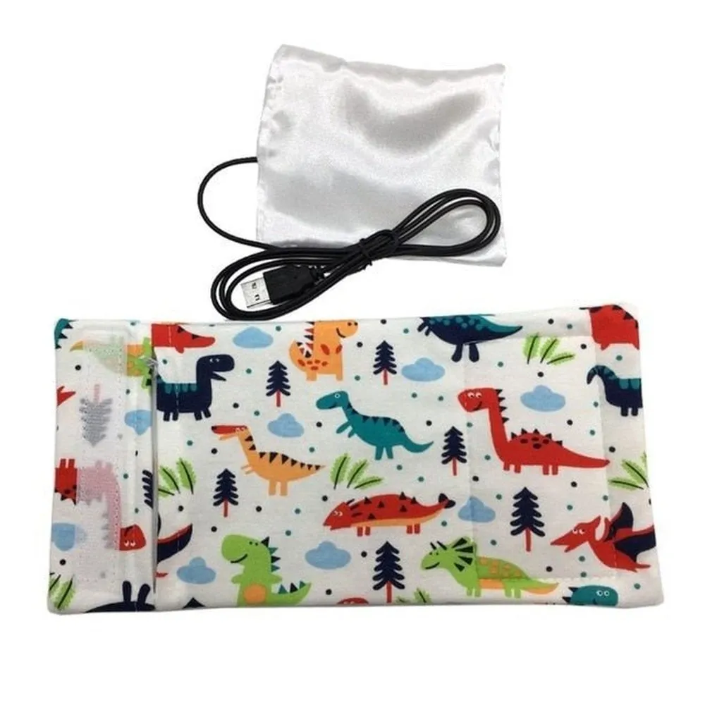 USB Milk Warmer Travel Stroller Insulated Bag Baby Nursing Bottle Heater