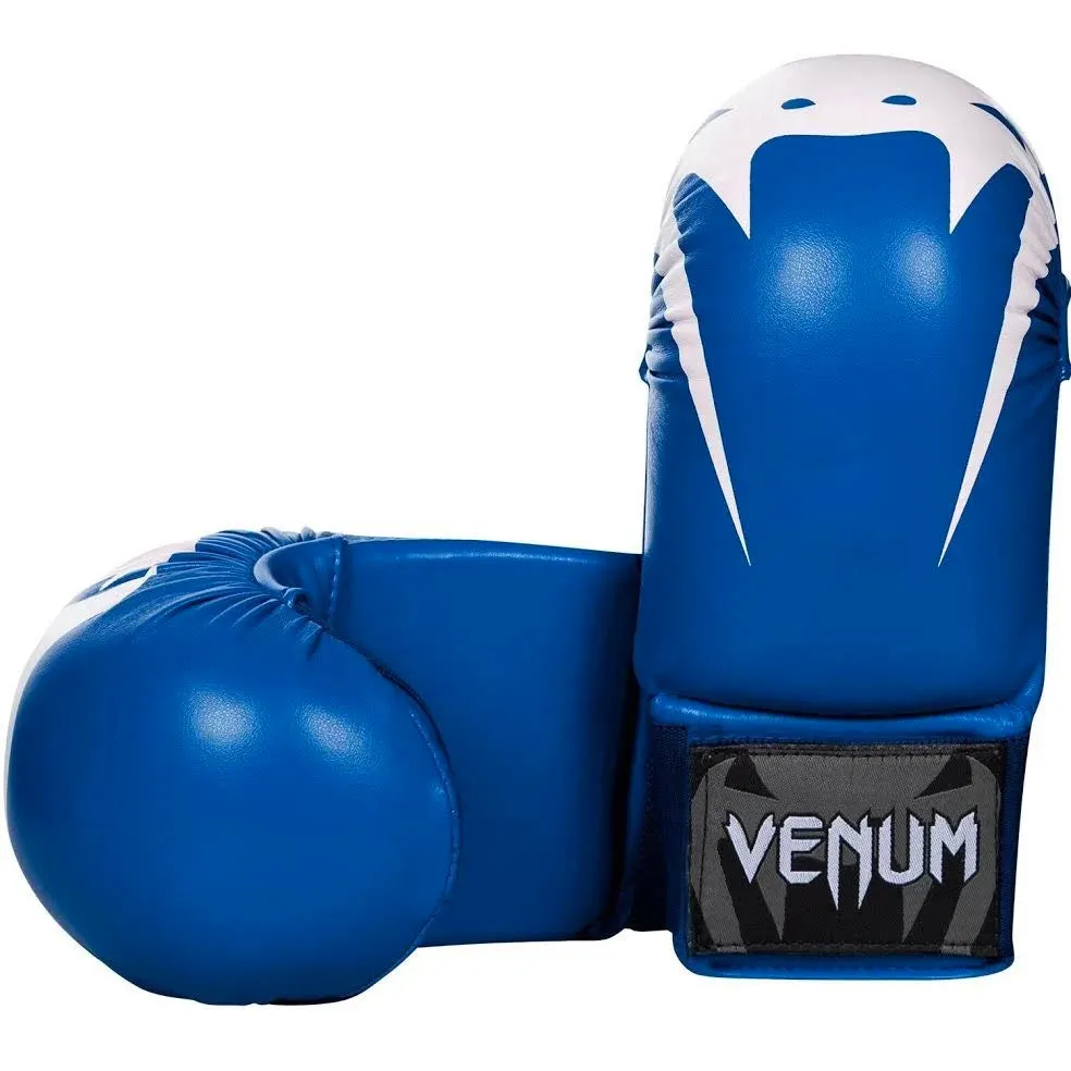 Venum Giant Karate Mitts - Without Thumbs - Blue