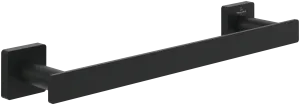 Villeroy & Boch Elements Striking Straight Towel Rail 345 x 45 x 75 mm Matt Black